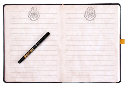 Personalized Harry Potter Notebook - Black