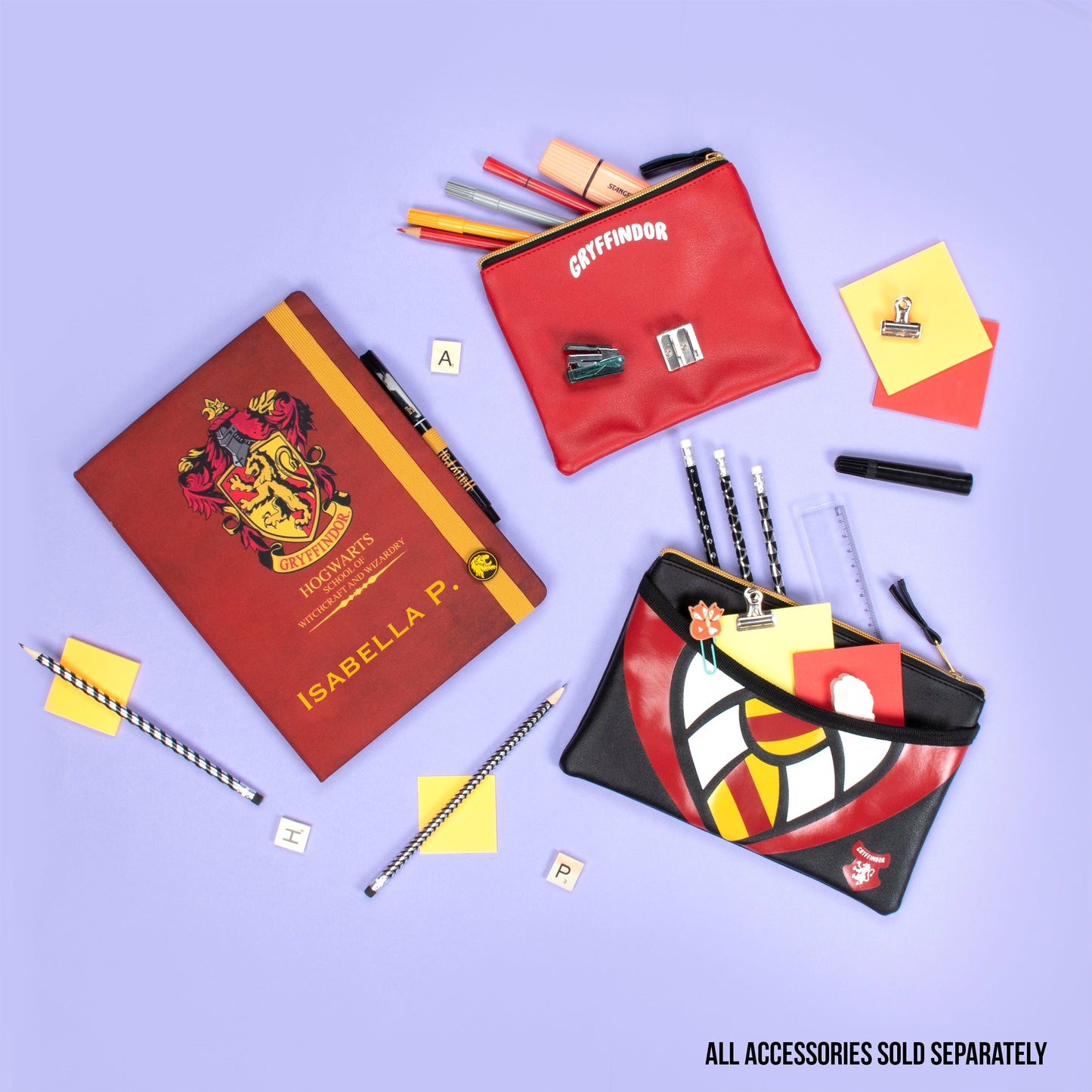 Carnet Harry Potter Personnalisé - Rouge