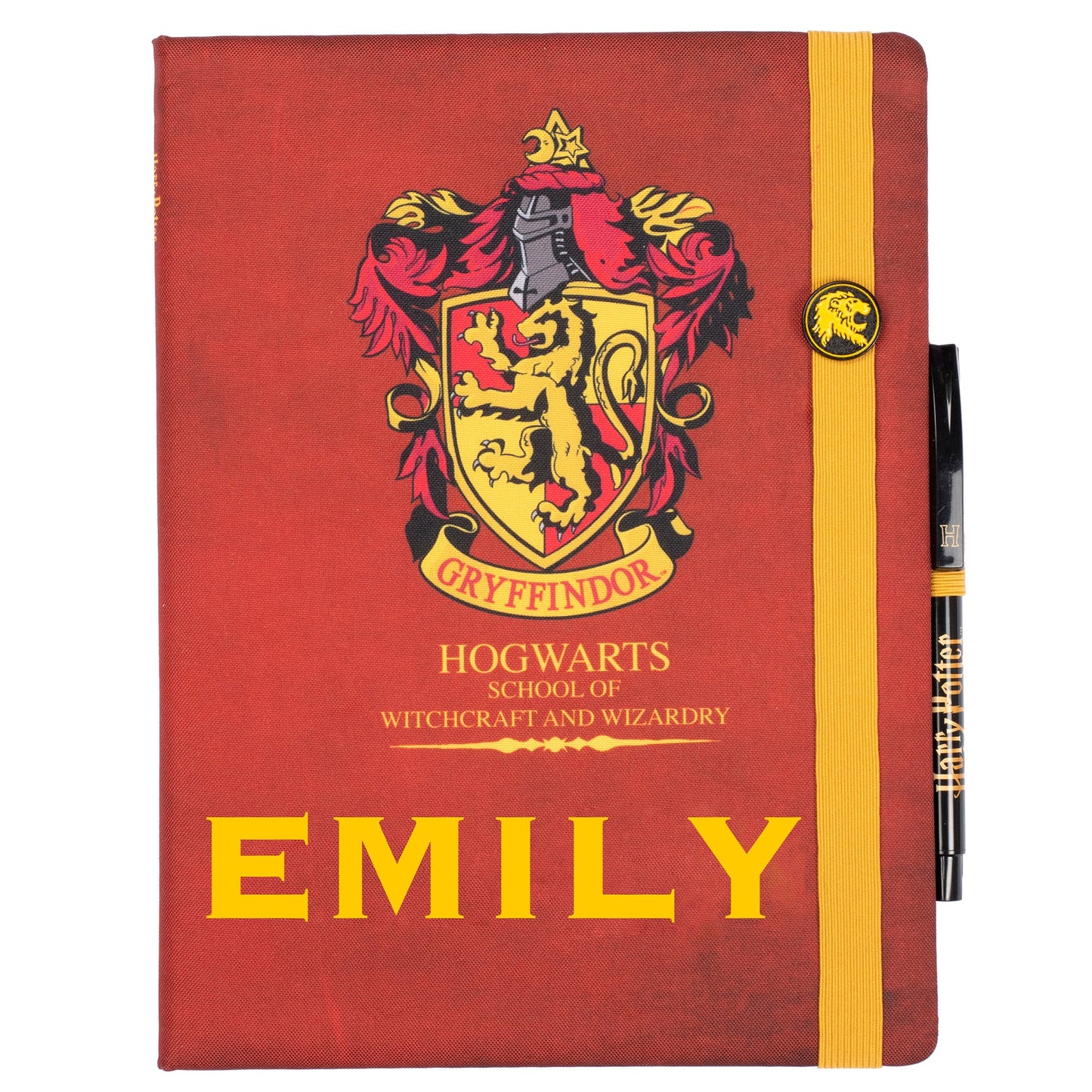 Carnet Harry Potter Personnalisé - Rouge