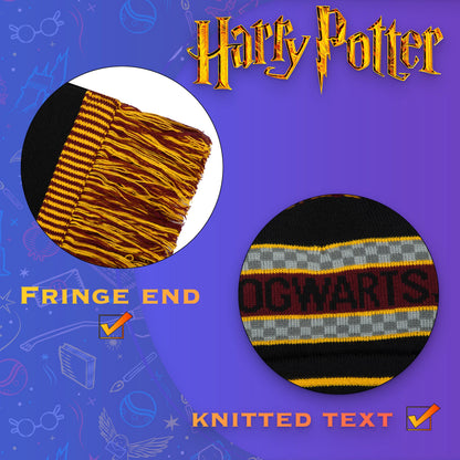 Harry Potter Personalized Scarf - Black