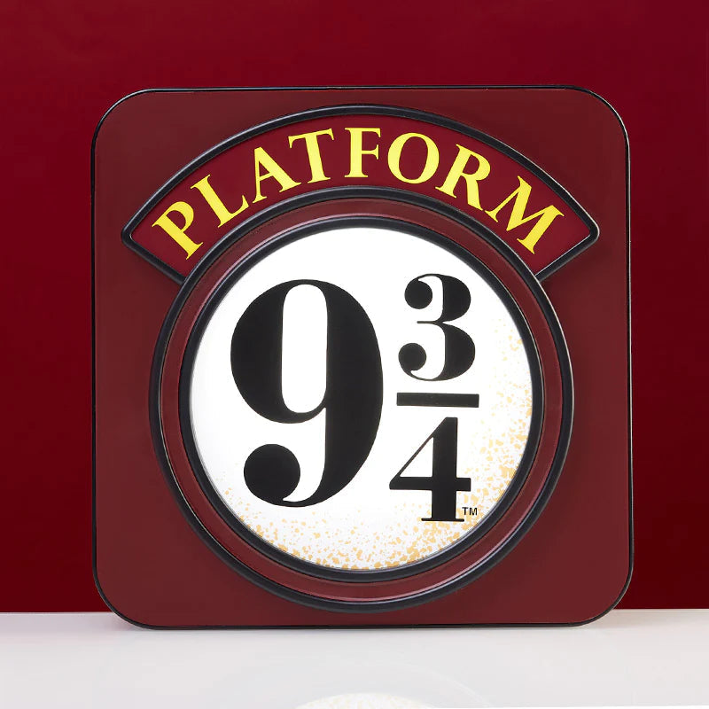 Lampada 3D Harry Potter - Quai 9¾