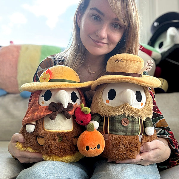 Duo Mini Squishable – Docteur et Infirmière de la Peste – Récolte