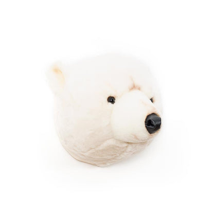 Décoration Murale Peluche Basile le Ours Polaire - Wild & Soft