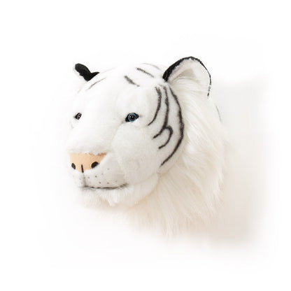 Décoration Murale Peluche Albert le Tigre Blanc - Wild & Soft