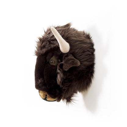 Décoration Murale Peluche Alex le Buffle - Wild & Soft