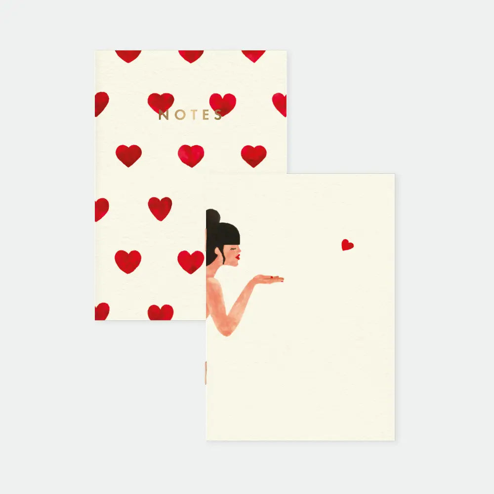 Kiss - A6 Pocket Notebook Duo