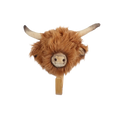 Wild & Soft Highland Cow Plush Coat Rack