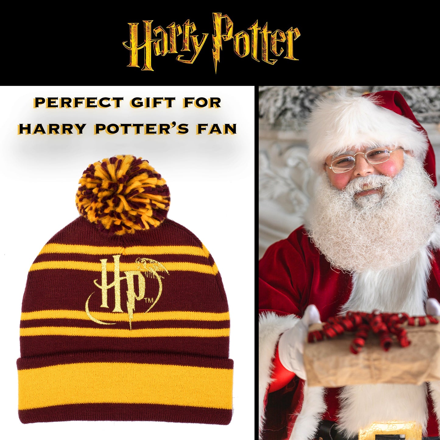 Harry Potter Winter Hat – Burgundy