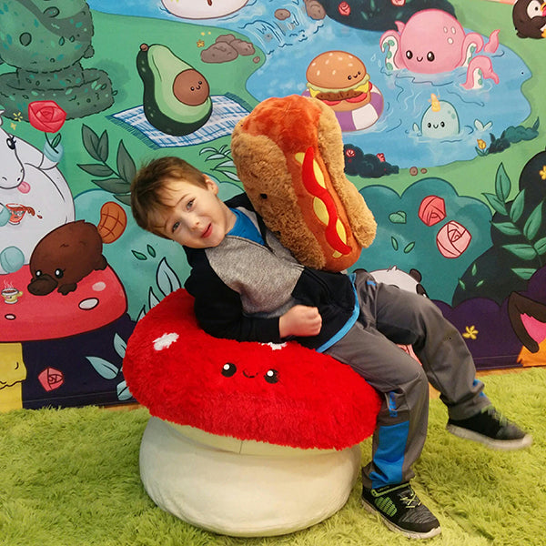 Peluche Comfort Food Squishable – Hot-Dog
