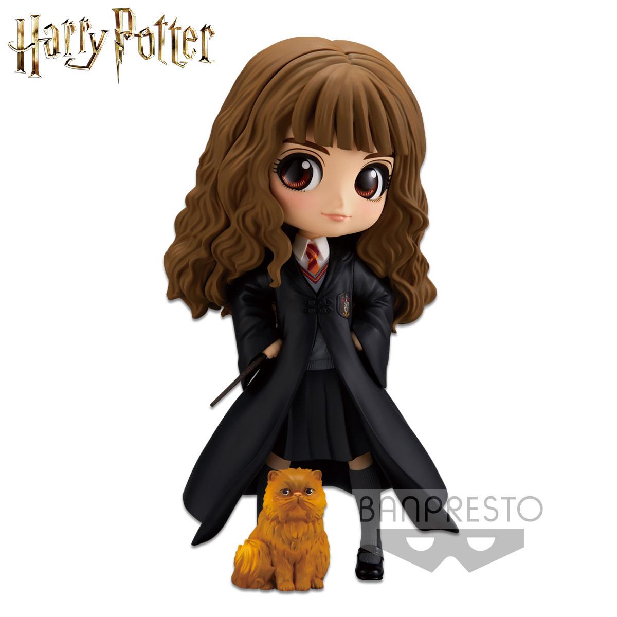 Q posket Hermione avec Pattenrond