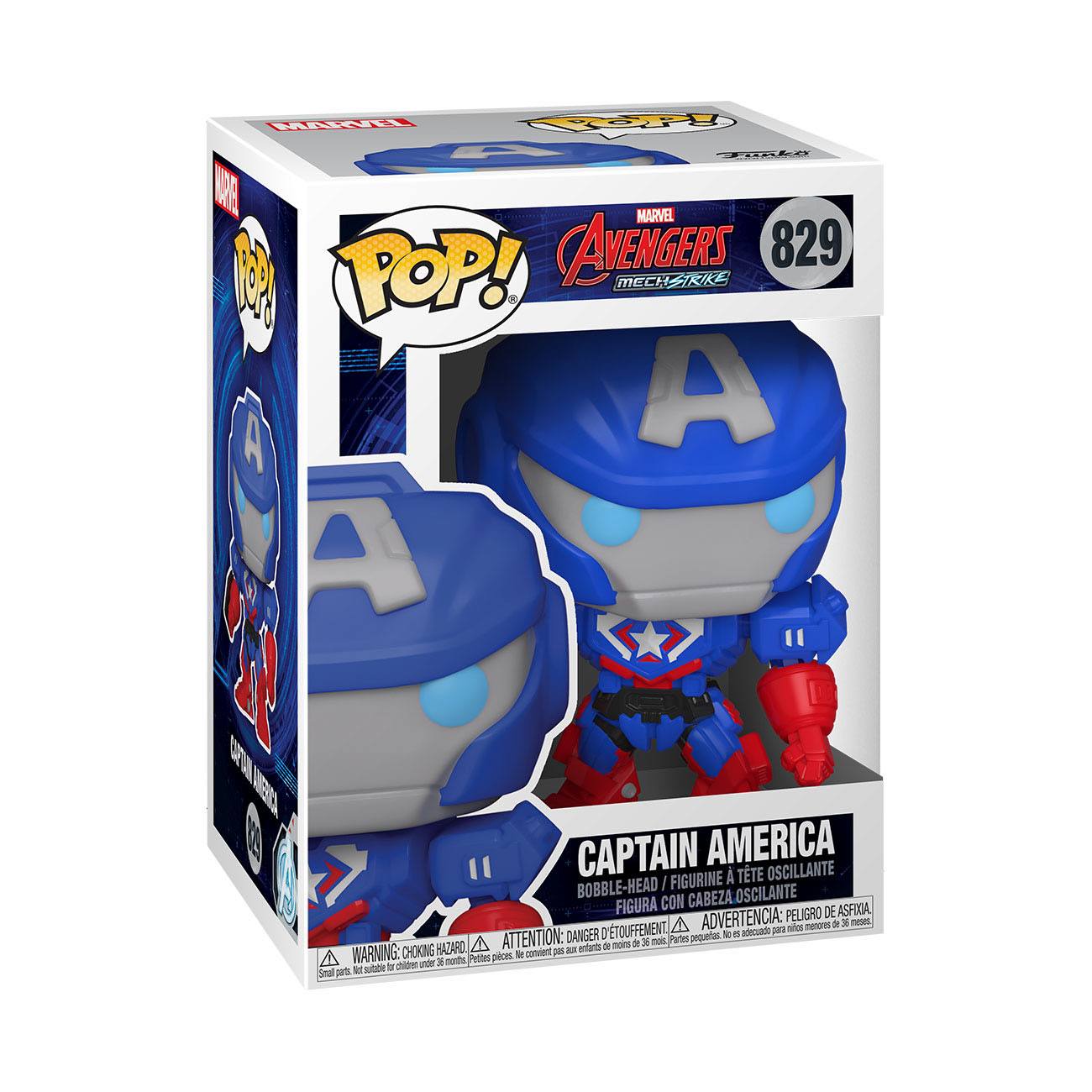captain america mech strike