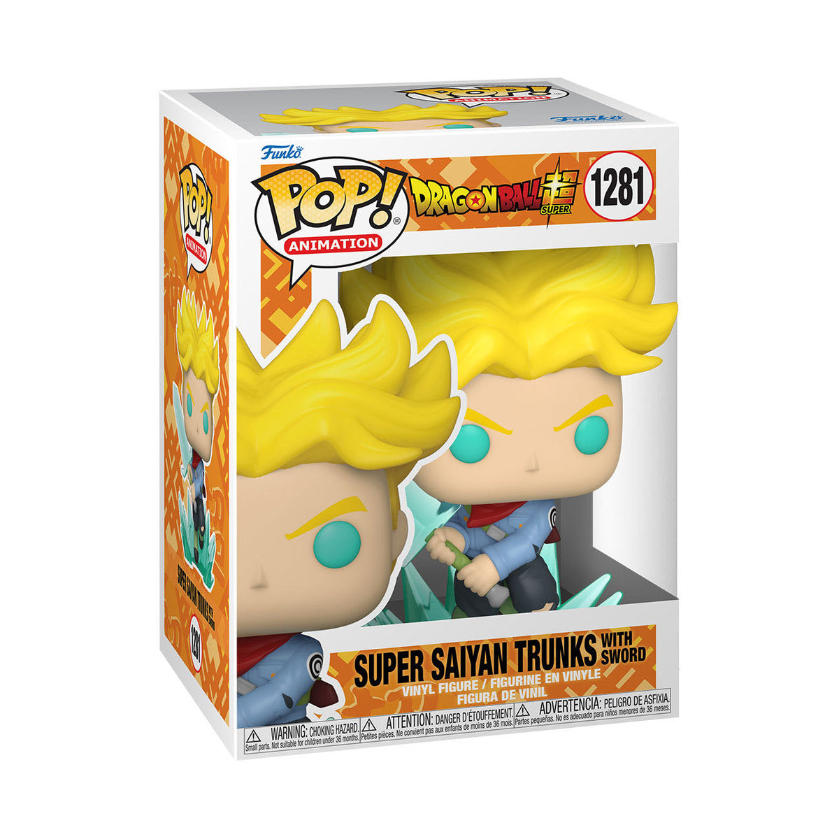 Pop! Super Sayan Trunks avec épée