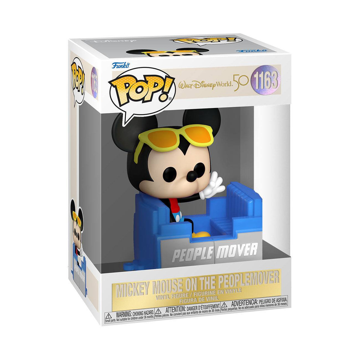 Mickey on People Mover 