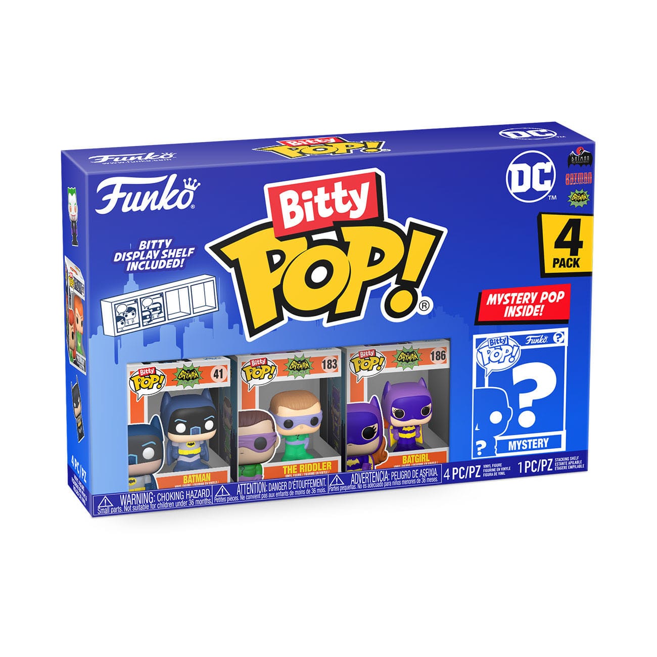 bitty pop dc comics 4 pack series 4
