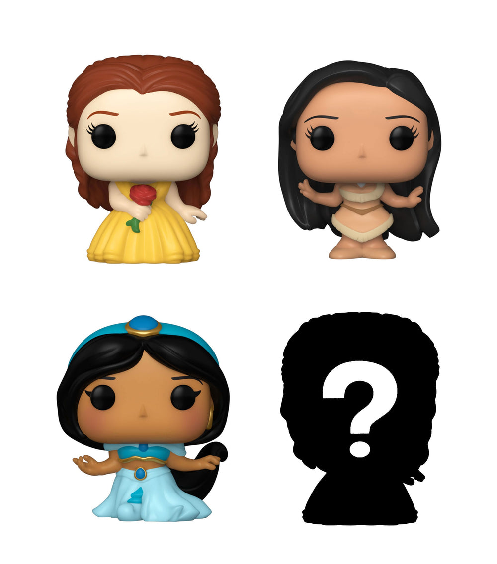 Bitty Pop! Disney Princess - Confezione da 4 - Serie 2 
