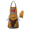 Schürze mit Handschuh He-Man Les Maîtres de l´Univers