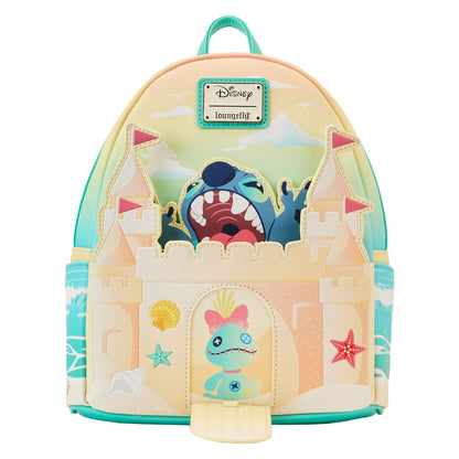 Lilo and Stitch Mini Backpack - Stitch Sandcastle Beach Surprise