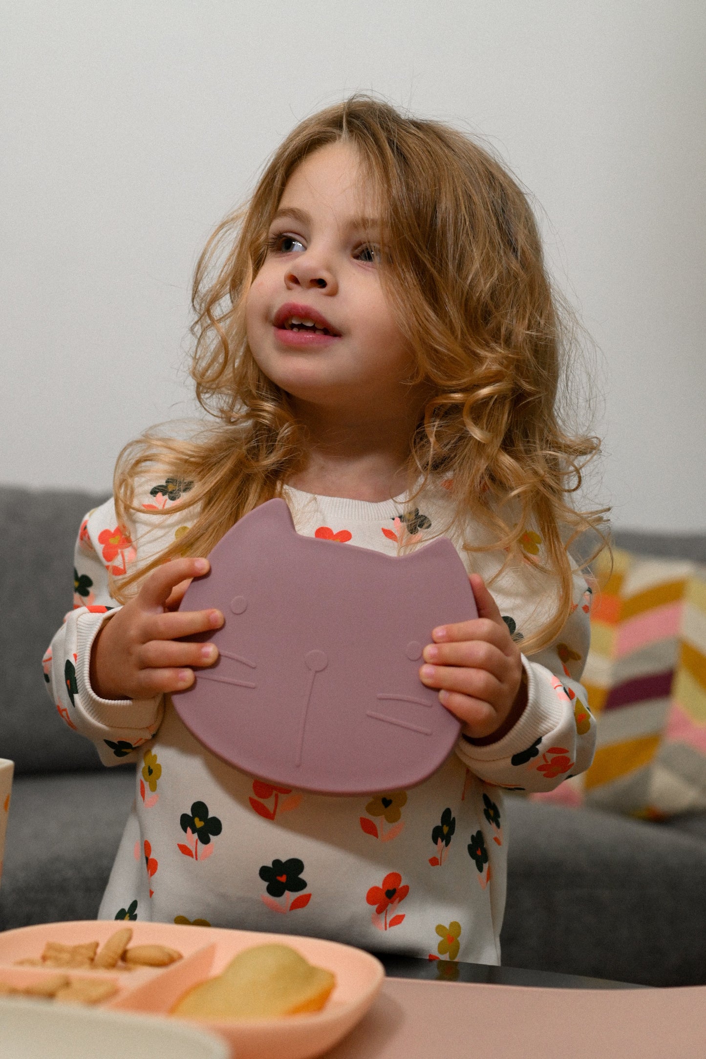 Silicone Lunchbox Pippa Dusty Mauve