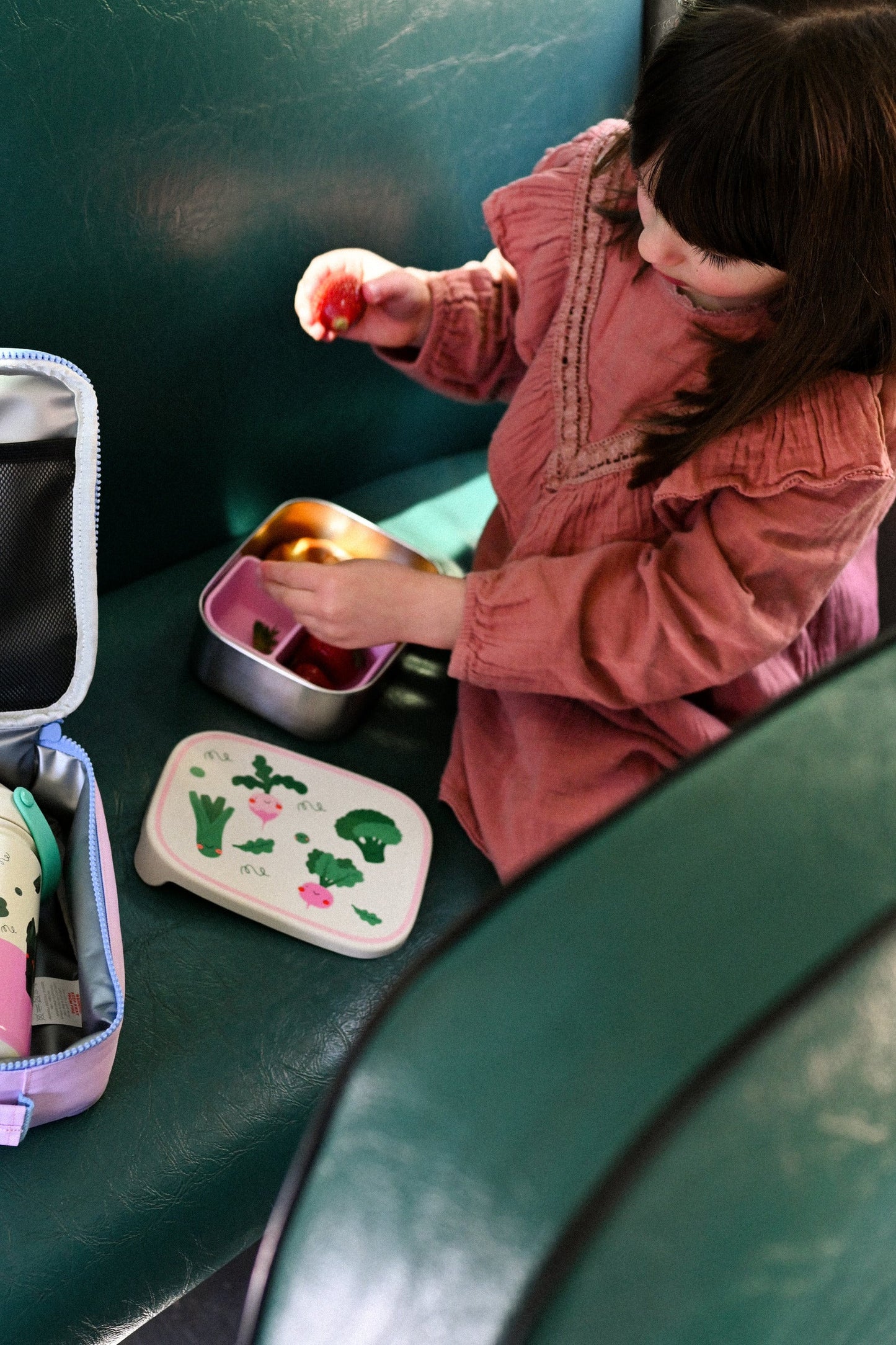 Insulated Cooler Bag Dancing Hearts