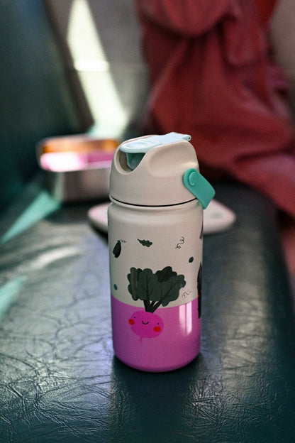 Trinkflasche aus Edelstahl Veggie Pals