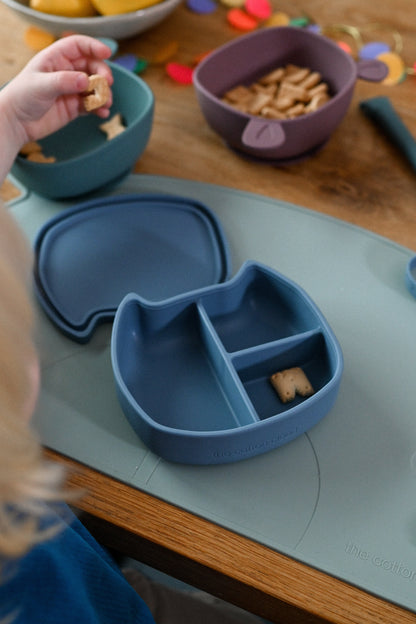 Lili Mustard Silicone Learning Bowl