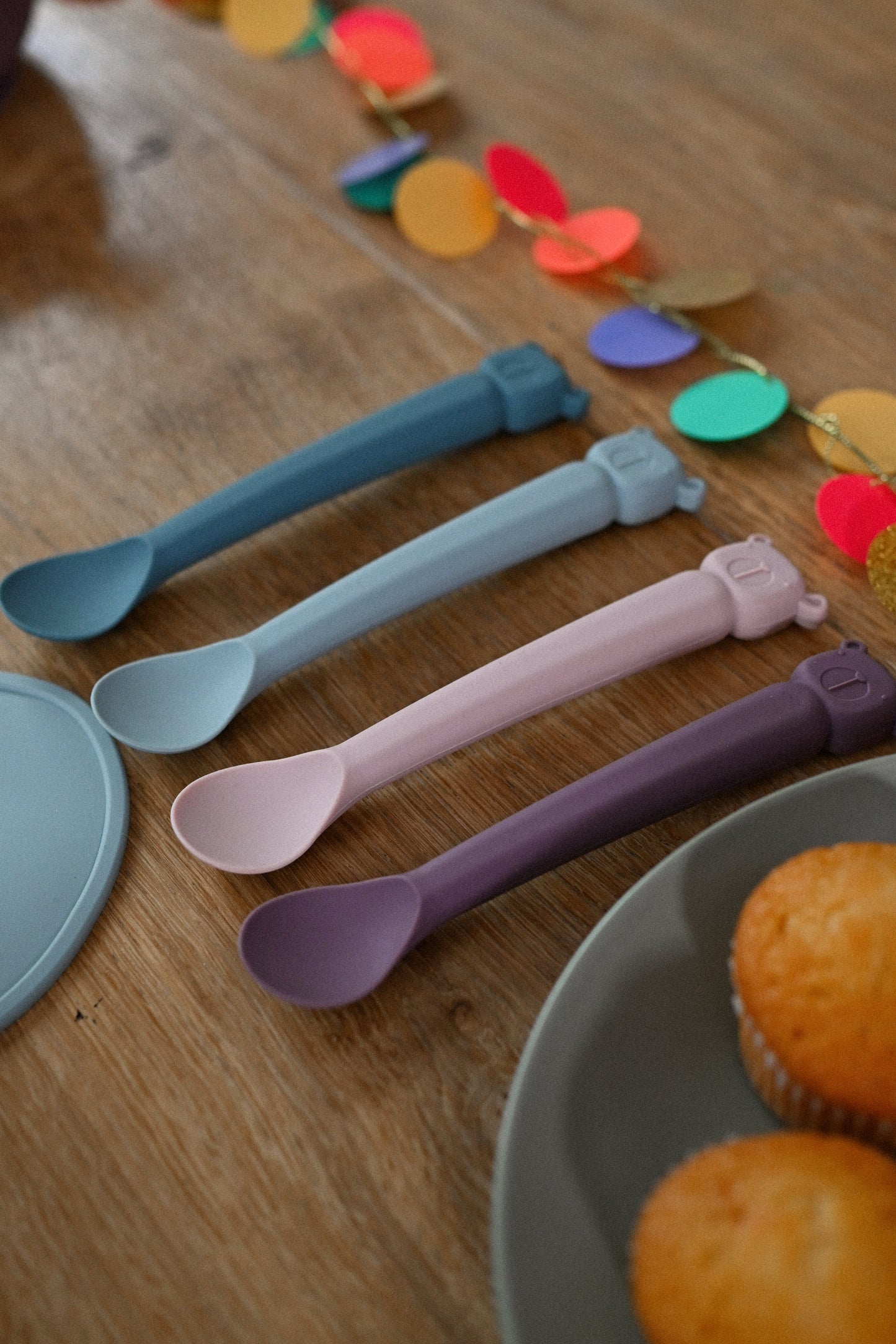 Silicone Spoon Set Lili the Bear Ocean/Iceberg