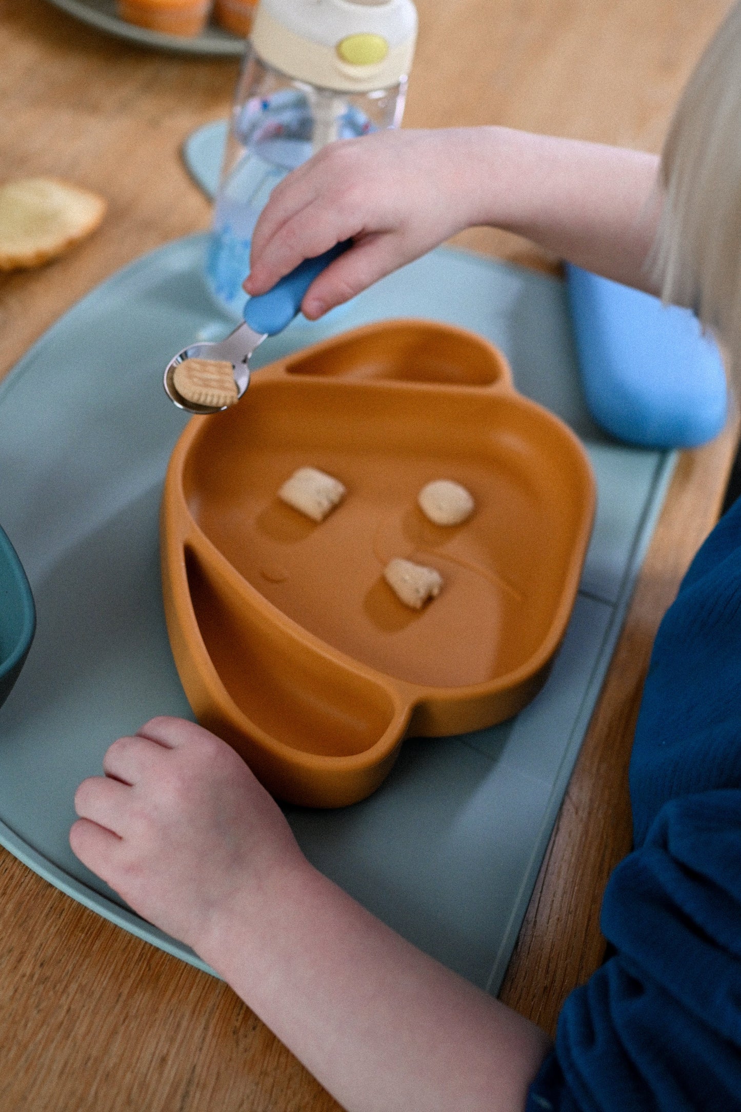 Placemat Lili the Bear Silicone Ocean