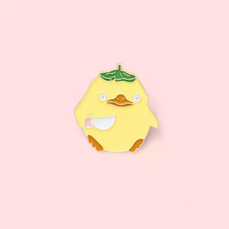 Pins Canard Ginko Couteau