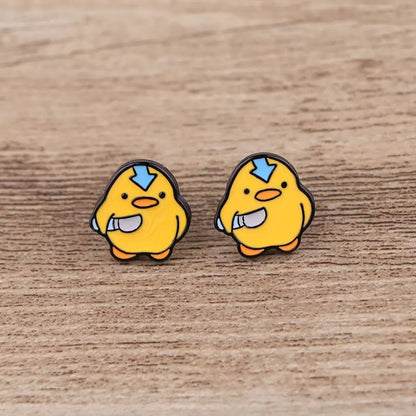 Airbender Duck Earrings