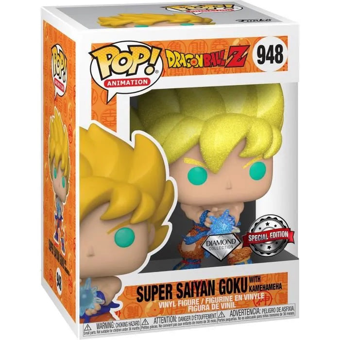 Pop! Super Saiyan Goku with Kamehameha (Diamond)
