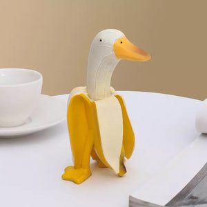 Enten-Statuette Banane