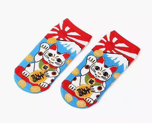 Lucky Cat Socks