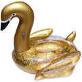 Inflatable Golden Swan Glitter Buoy