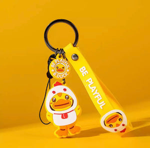 Schlüsselanhänger mit Hühner-Ente