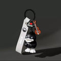 Portachiavi papera nera rock – B.Duck
