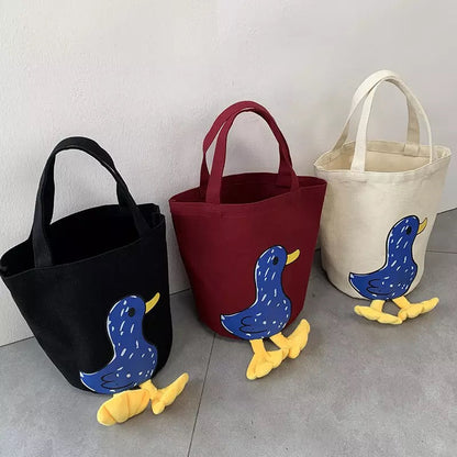 Blue Duck Tote Bag