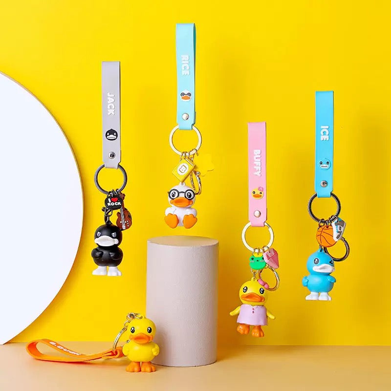 Girl Duck Keychain