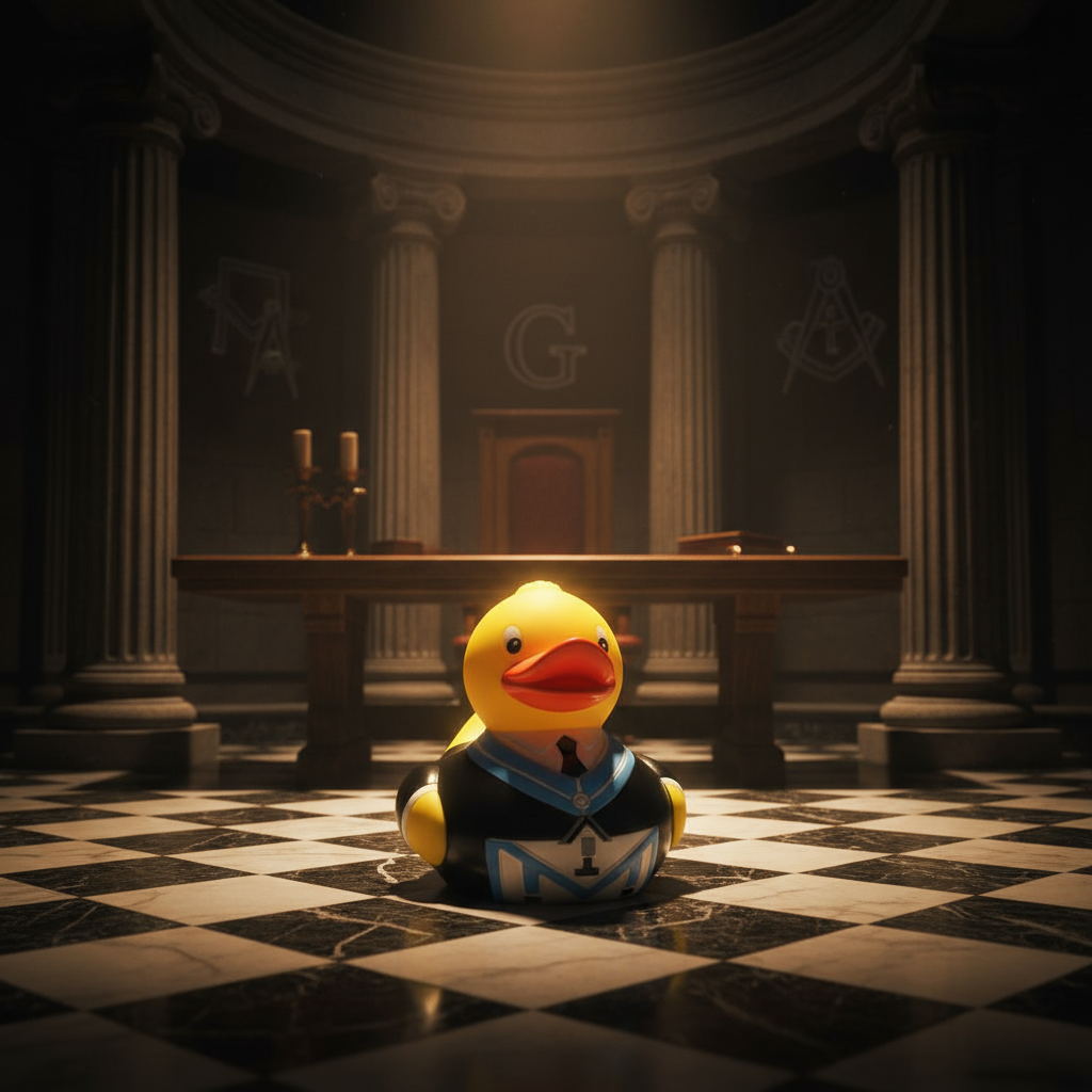Freemason duck