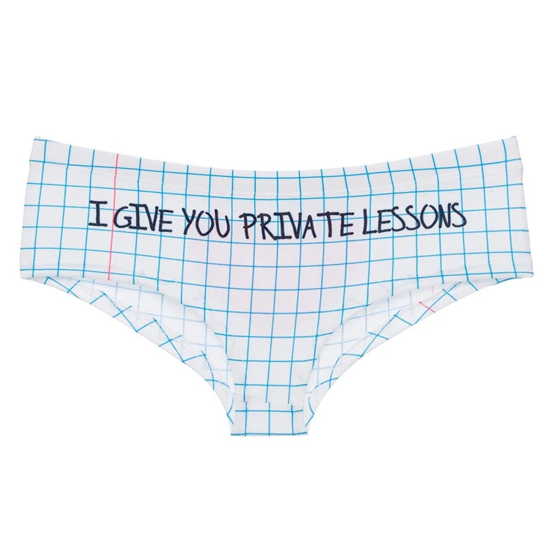 Private Lessons Panties