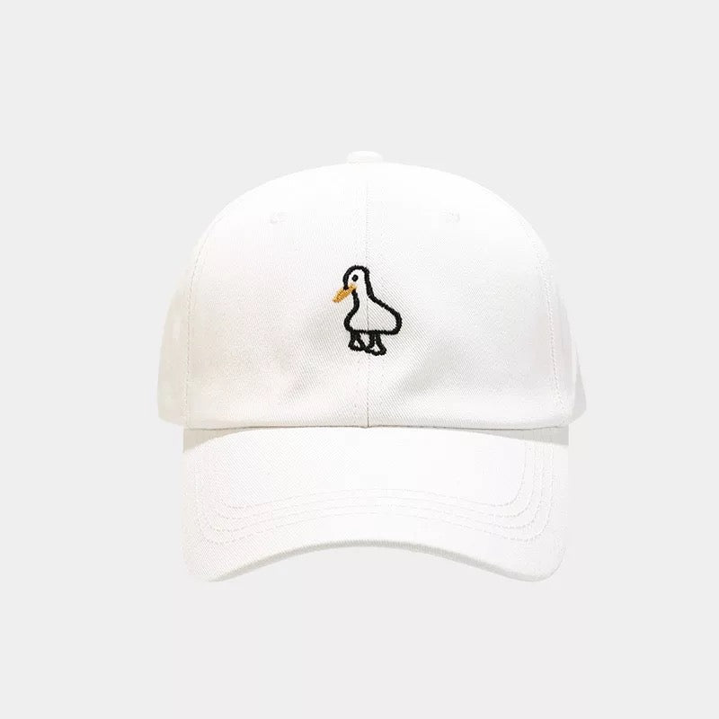 Embroidered duck cap