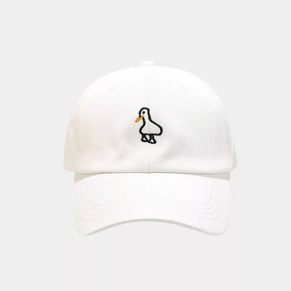 Embroidered duck cap