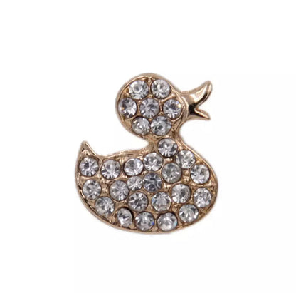 Pins Canard Strass