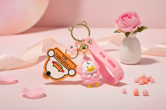 Cherry Flower Duck Key Coit