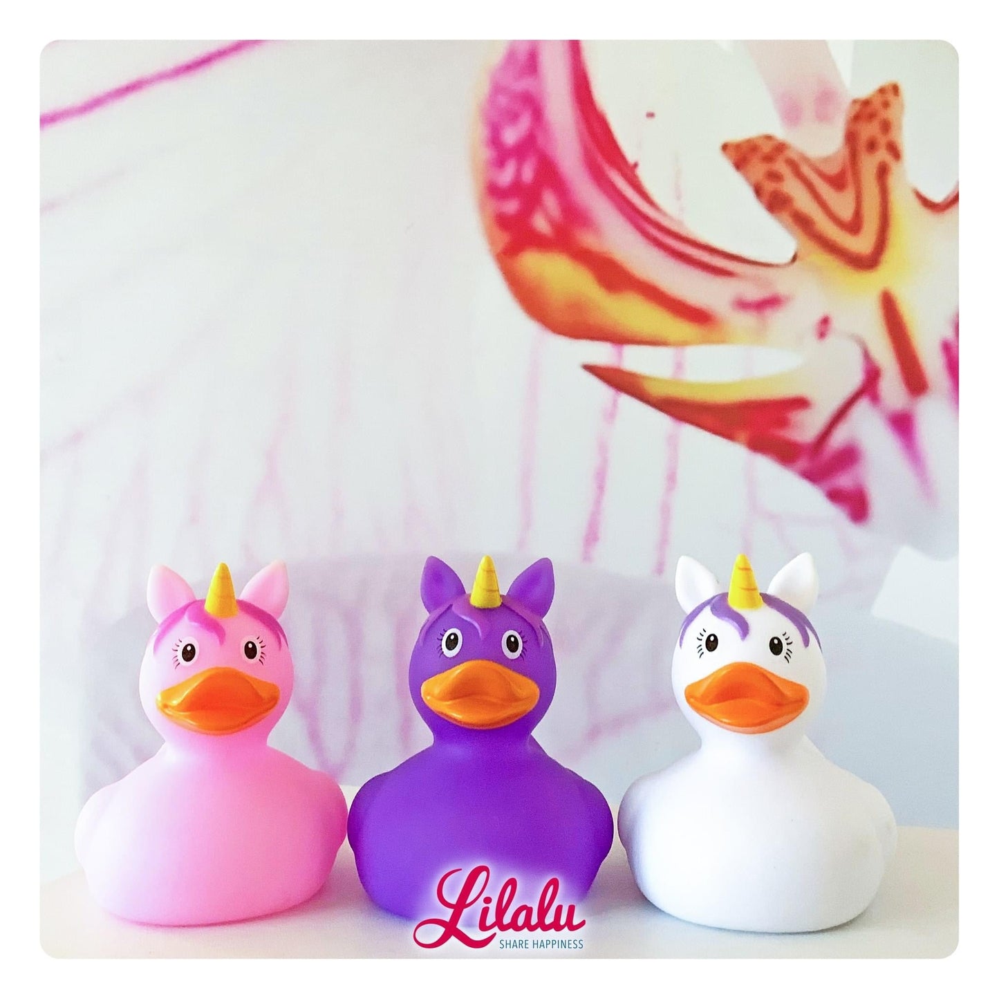 Canard Licorne Violette