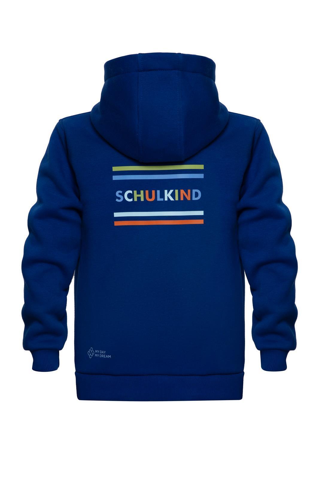 Schoolchild Zipper Blue