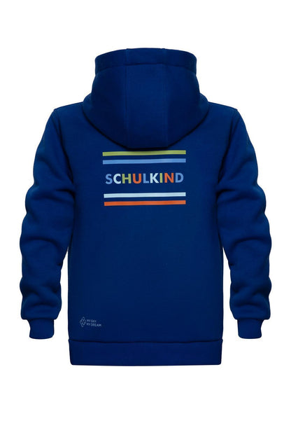 Schoolchild Zipper Blue