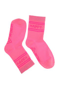Chaussettes NEON HAPPY rose