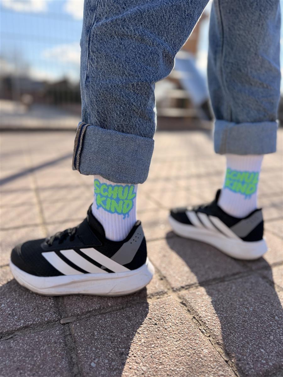 Schoolchild Graffiti Green