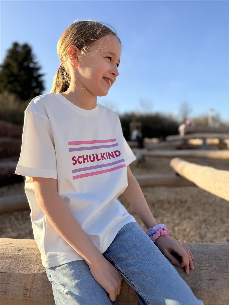 Schulkind Pastel Pink T-shirt