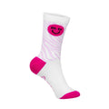 Chaussettes Zèbre rose néon